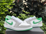 Authentic Air Jordan 1 Low Golf GS  “Pine Green”