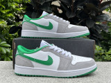 Authentic Air Jordan 1 Low Golf GS  “Pine Green”