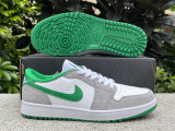 Authentic Air Jordan 1 Low Golf GS  “Pine Green”
