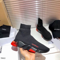 Authentic Balenciaga Speed Trainer Black/Red