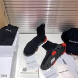 Authentic Balenciaga Speed Trainer Black/Red