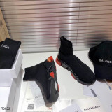 Authentic Balenciaga Speed Trainer Black/Red