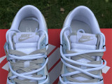 Authentic Nike Dunk Low Neutral White/Blue/Brown