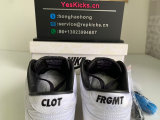 Authentic CLOT x Fragment x Nike Dunk Low
