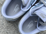 Authentic Nike Dunk Low Neutral White/Blue/Brown