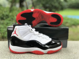 Authentic Air Jordan 11 Red/Black/White