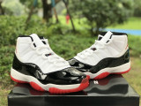 Authentic Air Jordan 11 Red/Black/White