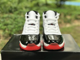 Authentic Air Jordan 11 Red/Black/White