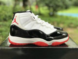 Authentic Air Jordan 11 Red/Black/White