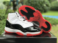 Authentic Air Jordan 11 Red/Black/White