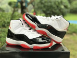 Authentic Air Jordan 11 Red/Black/White