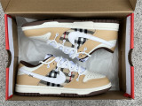 Authentic Nike Dunk Low White/Brown