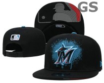 MLB Miami Marlins Snapback Hat (34) MLB Miami Marlins Snapback Hat (34)