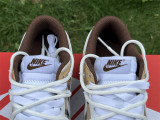 Authentic Nike Dunk Low White/Brown