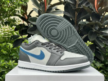 Authentic Air Jordan 1 Low GS Anthracite/Industrial Blue Authentic Air Jordan 1 Low GS Anthracite/Industrial Blue