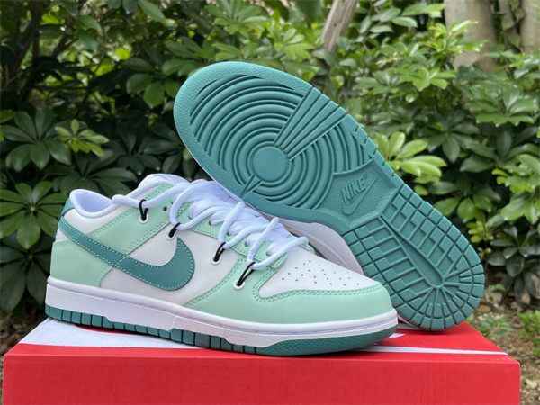 Authentic Nike SB Dunk Low Mint Green/White