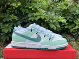 Authentic Nike SB Dunk Low Mint Green/White