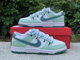 Authentic Nike SB Dunk Low Mint Green/White