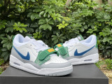 Authentic Air Jordan Legacy 312 Low Vert/White/Grey