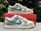Authentic Nike SB Dunk Low Beige Jaune/White