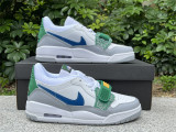 Authentic Air Jordan Legacy 312 Low Vert/White/Grey