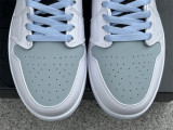 Authentic Air Jordan 1 Mid “Ice Blue”