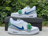 Authentic Air Jordan Legacy 312 Low Vert/White/Grey
