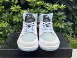 Authentic Air Jordan 1 Mid “Ice Blue”
