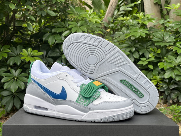 Authentic Air Jordan Legacy 312 Low Vert/White/Grey