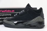 Authentic Air Jordan 3 Black