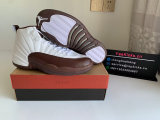 Authentic SoleFly x Air Jordan 12 White/Baroque Brown