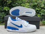 Authentic Air Jordan Legacy 312 Low Blue/White