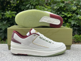 Authentic Air Jordan 2 WMNS “CNY” Sail/Cedar/Red/Gold