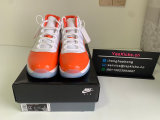 Authentic Air Jordan 11 Orange/White
