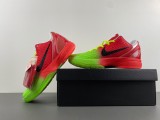 Authentic Nike Kobe 6 Protro Red/Black/Electric Green