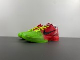 Authentic Nike Kobe 6 Protro Red/Black/Electric Green
