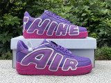 Authentic CPFM x Nike Air Force 1 Purple