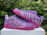 Authentic CPFM x Nike Air Force 1 Purple