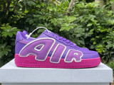 Authentic CPFM x Nike Air Force 1 Purple