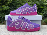 Authentic CPFM x Nike Air Force 1 Purple