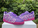 Authentic CPFM x Nike Air Force 1 Purple