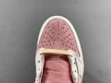 Authentic Travis Scott x Air Jordan 1 Low Sail/Shy Pink-Muslin