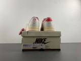 Authentic Travis Scott x Air Jordan 1 Low Sail/Shy Pink-Muslin