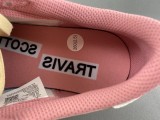 Authentic Travis Scott x Air Jordan 1 Low Sail/Shy Pink-Muslin