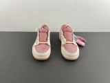 Authentic Travis Scott x Air Jordan 1 Low Sail/Shy Pink-Muslin