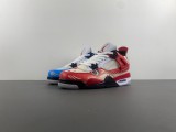 Authentic Air Jordan 4 GS Blue/White/Red