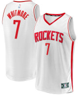 Men's Houston Rockets Cam Whitmore Fanatics White Fast Break Replica Player Jersey - Association Edition