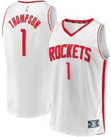 Men's Houston Rockets Amen Thompson Fanatics White Fast Break Replica Player Jersey - Association Edition