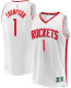 Men's Houston Rockets Amen Thompson Fanatics White Fast Break Replica Player Jersey - Association Edition