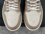 Authentic Air Jordan 1 Low Tan/Brown/Sail